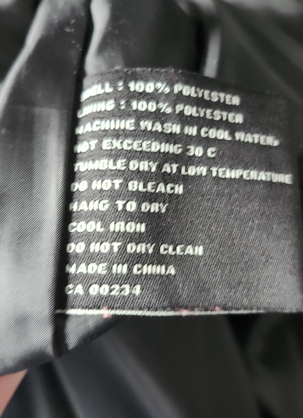 London Fog Black Double-Breasted Belted Trench Coat — (Pristine) Sz 8 - Picture 9 of 9